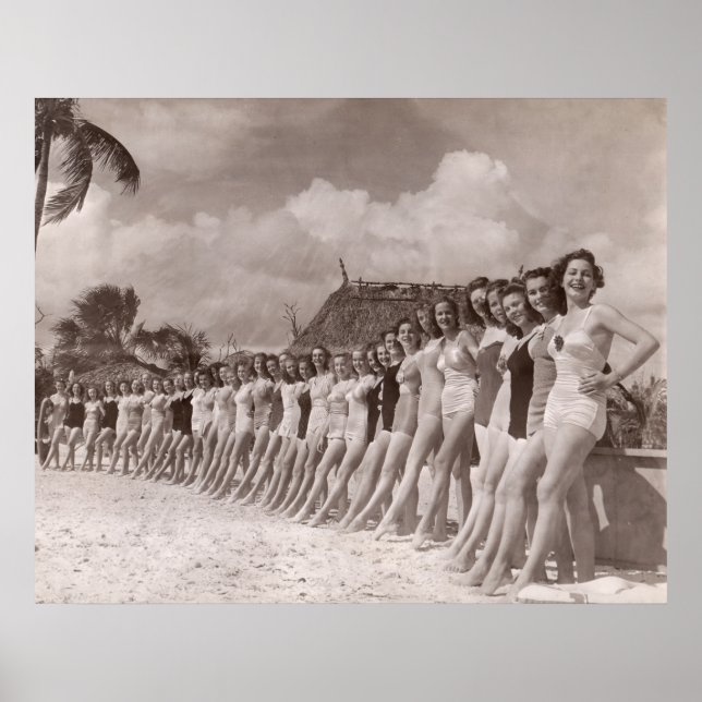 Vintage Bathing Suits Poster - 1780018.jpg (Frente)