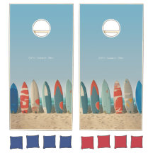 Vintage Beach Vibes - Placas de surf de Verão