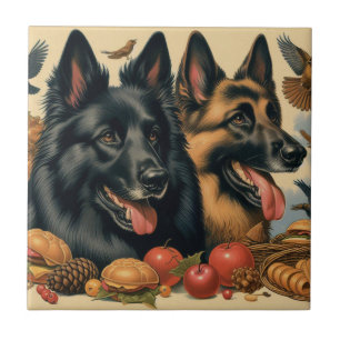 Vintage Belga Tervuren Painting