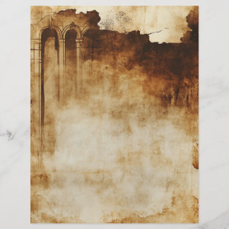 Vintage Bergaminho Bíblia Cristã Diário