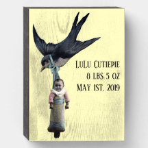 Vintage Bird & Baby Delivery