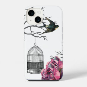 Vintage Birdcage Rosas Swallow