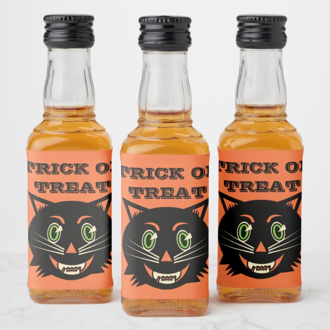 Vintage Black Cat (Garrafas)