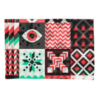 Vintage Block Shapes Abstrato Fundo.