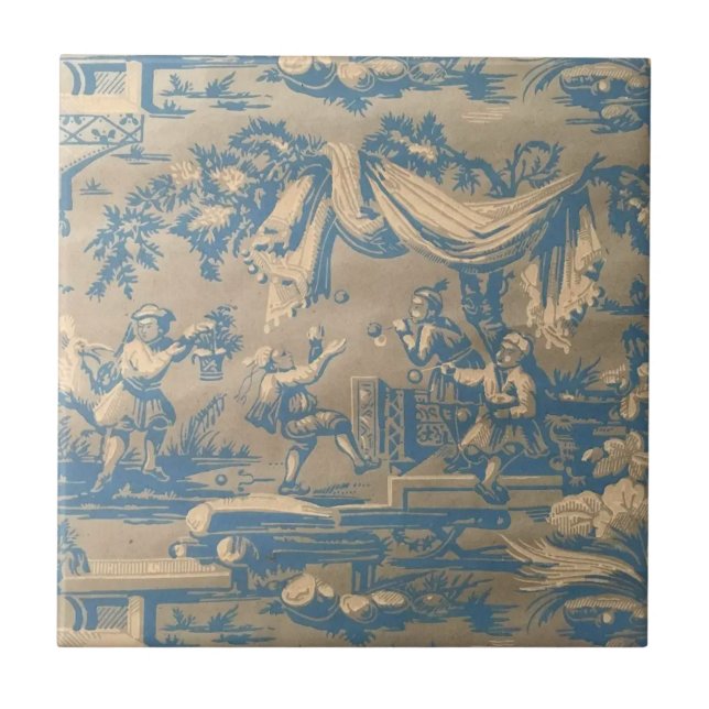 Vintage Blue Chinoiserie (Frente)
