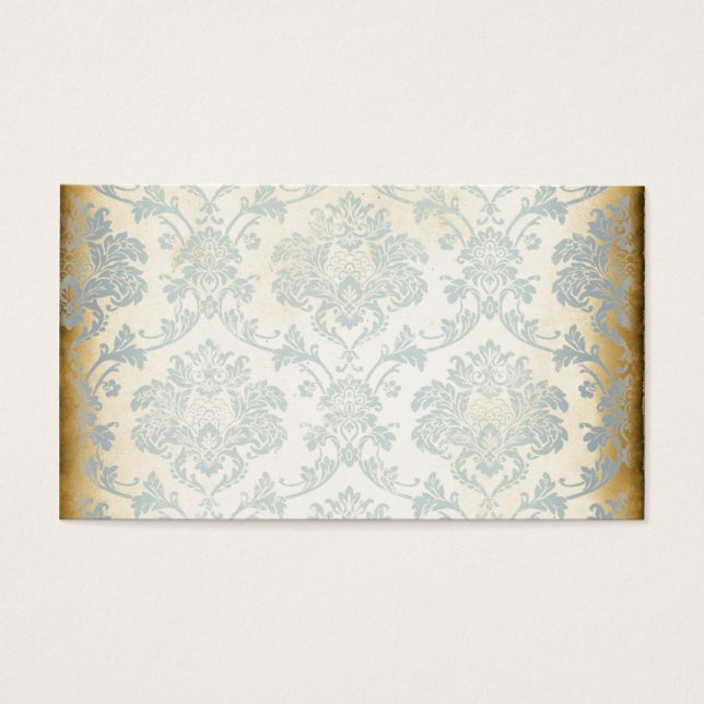 Vintage Blue Damask (Frente)