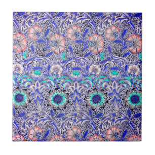 Vintage Blue William Morris's Corncockle