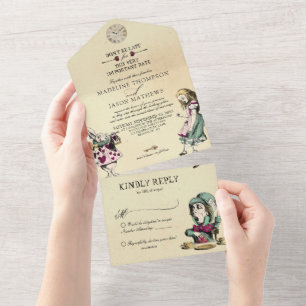 Vintage Blush Mint Alice no Casamento das Maravilh