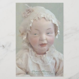 Vintage - Boneca Antiga Personalizada Vitoriana