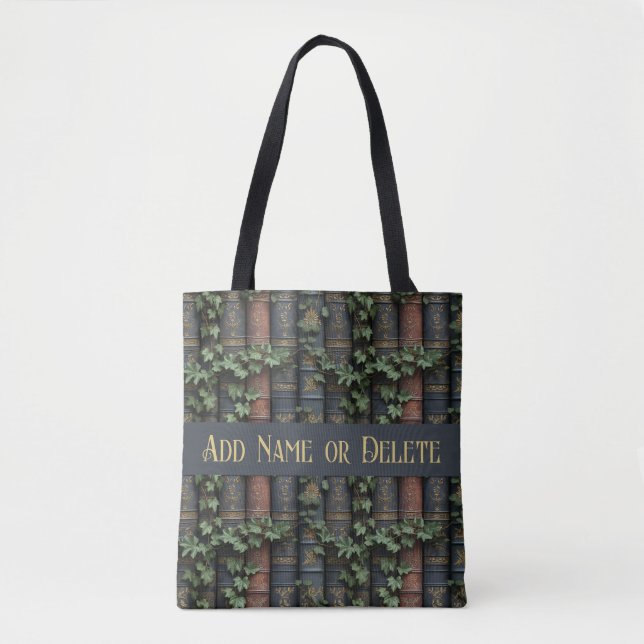 Vintage Books e Ivy Tote Bag (Frente)