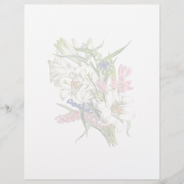 Vintage Botanical Page (Frente)