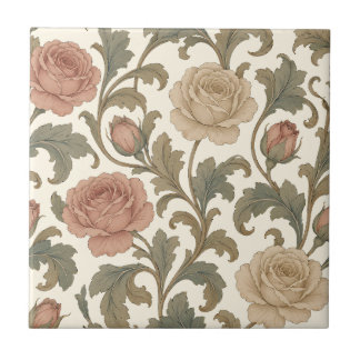 Vintage Botanical Rose