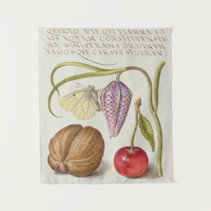 Vintage Botanical Tapeçaria
