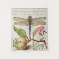 Vintage Botanical Tapeçaria
