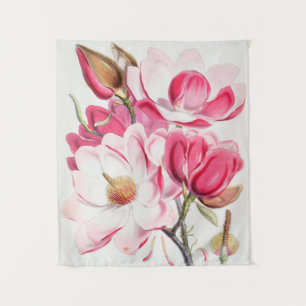 Vintage Botanical Tapeçaria