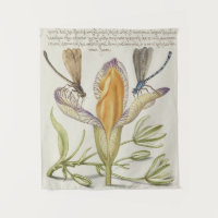 Vintage Botanical Tapeçaria
