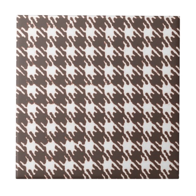Vintage Brown Houndstooth (Frente)