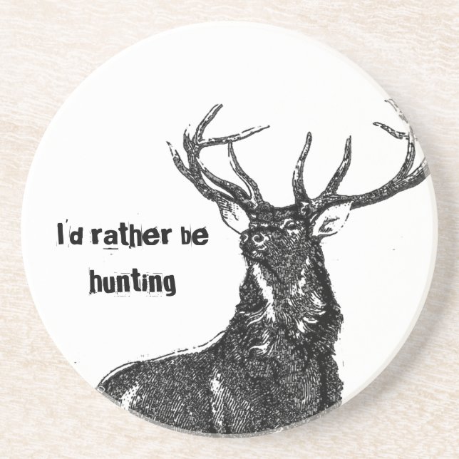 Vintage Buck Porta copos (Frente)