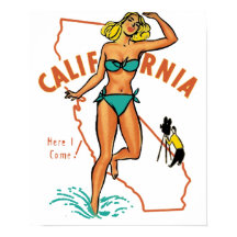 Vintage California Poster
