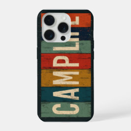 Vintage Camp Life Typography