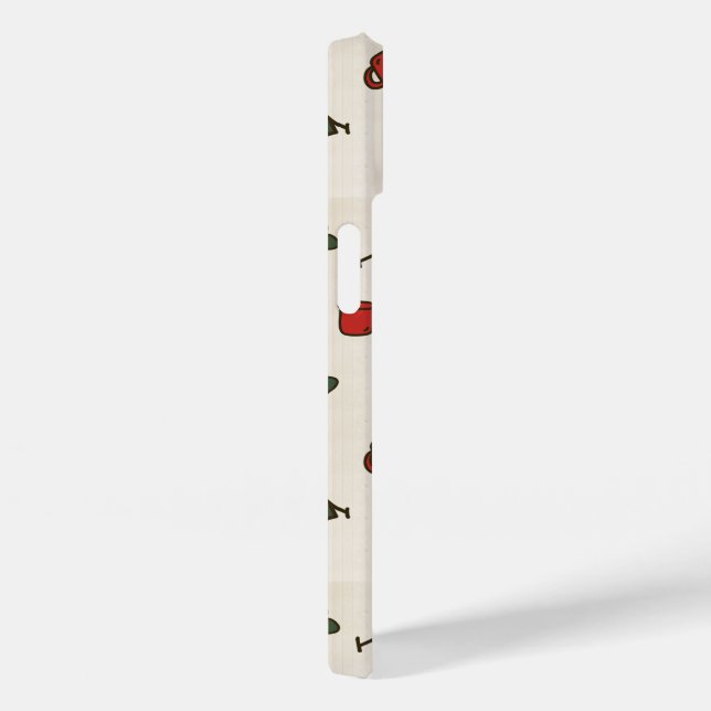 Vintage Camping iPhone Case (Verso/Direita)