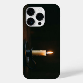 Vintage Candle Flame Dark Moody iPhone Case