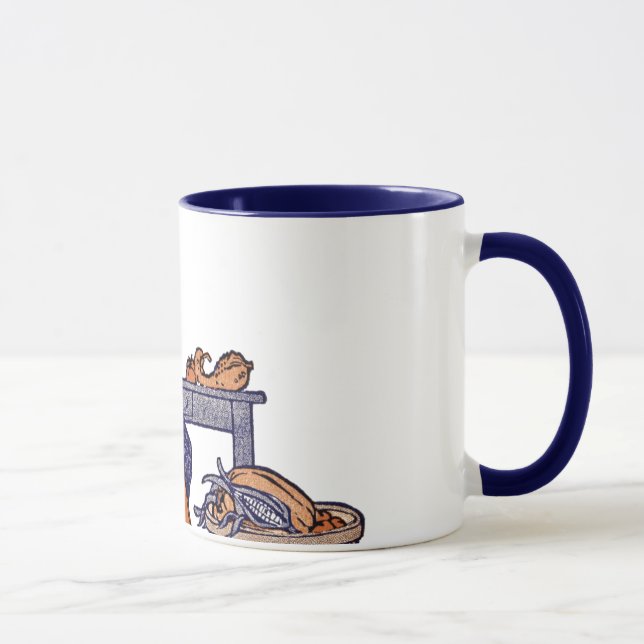 Vintage - caneca antiga do cozinhar da cozinha (Direita)