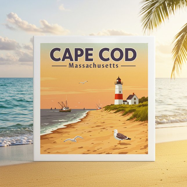 Vintage Cape Cod Massachusetts (Criador carregado)