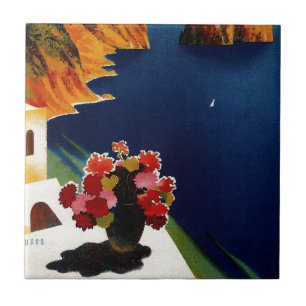 Vintage Capri Itália Viagem