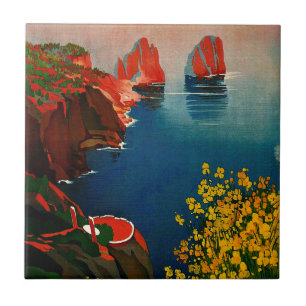 Vintage Capri L'Isola del Único Italia