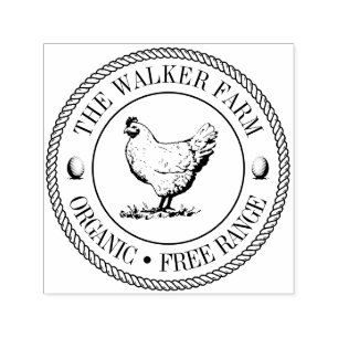 Vintage Carimbo Clássico ⎢ Ovo Personalizado