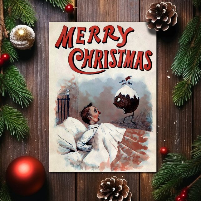 Vintage - Cartão de Natal Odd Vitoriano (Criador carregado)