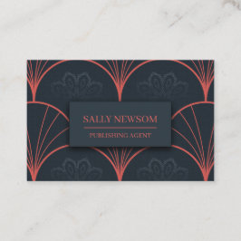 Vintage Cartão de visita duplo