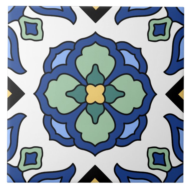 Vintage Catalina Island Azulejo (Frente)