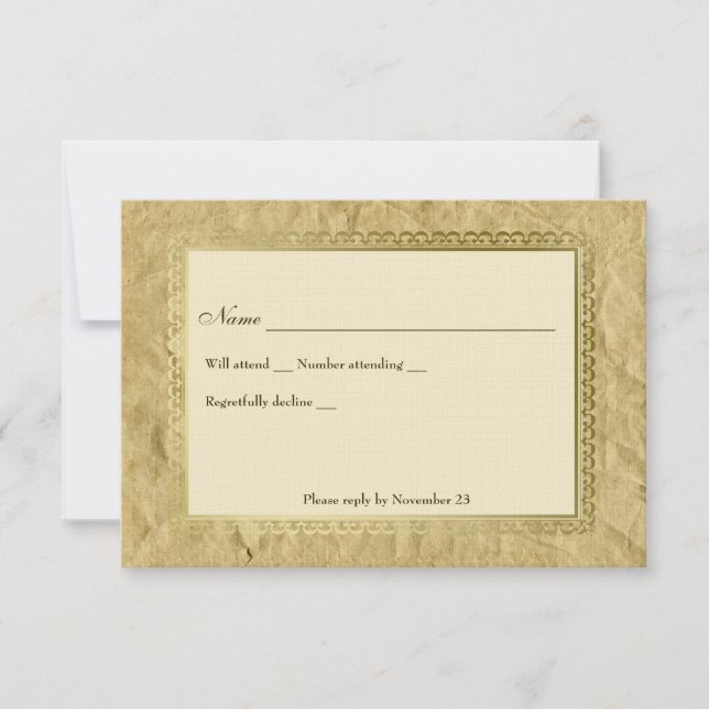 Vintage Católica Cross rsvp (Frente)