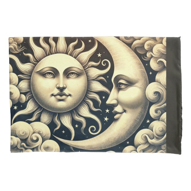Vintage Celestial Sun & Moon (Frente)