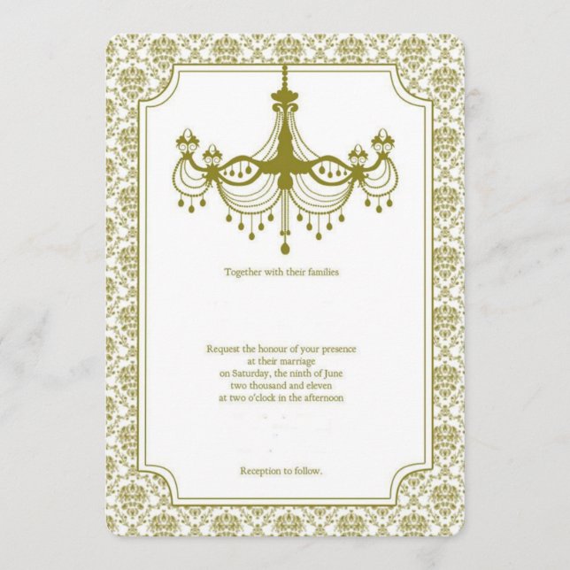 Vintage Chandelier Wedding (Frente)