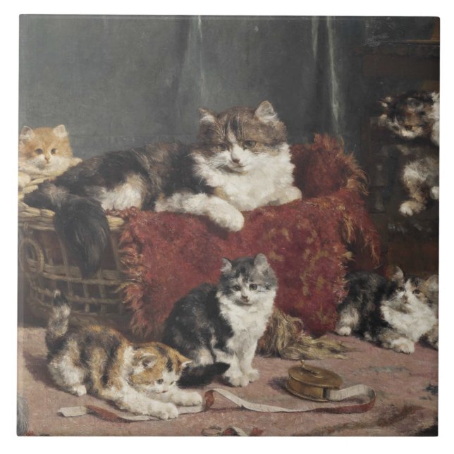 Vintage Charles Van den Eycken Playtime (Frente)