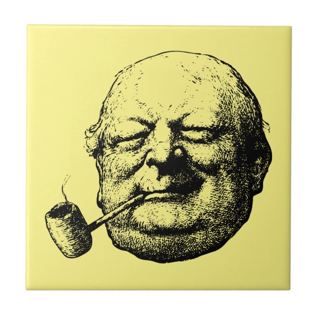 Vintage Charm Conhece Wit - Man Smoking Pipe (Frente)