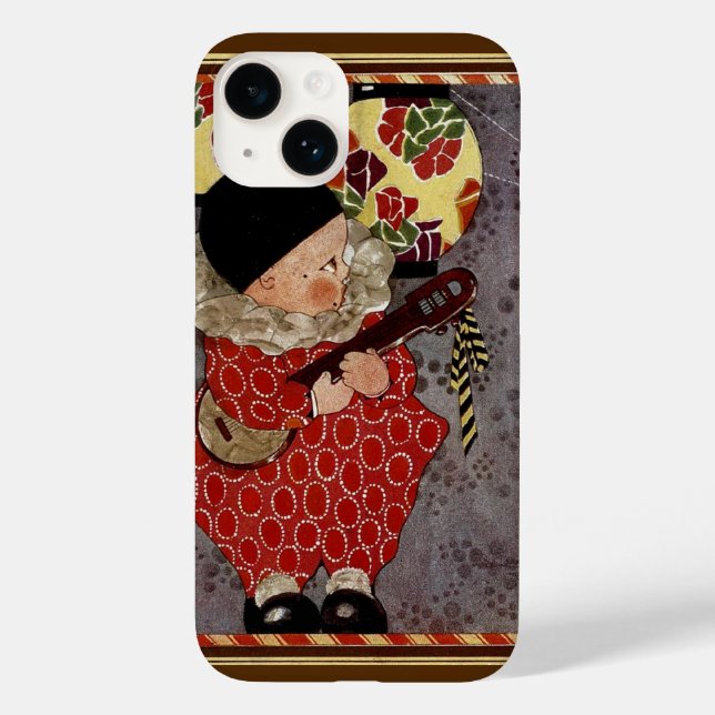 Vintage Child Harlequin, Músico Jogando Banjo (Verso)