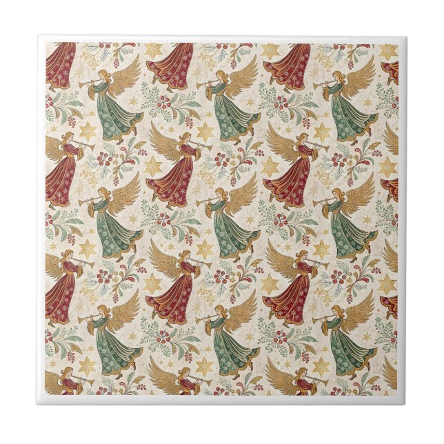 Vintage Christmas Angels  (Frente)