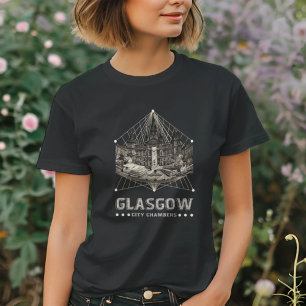 Vintage City Chambers Womens Camisa Básica