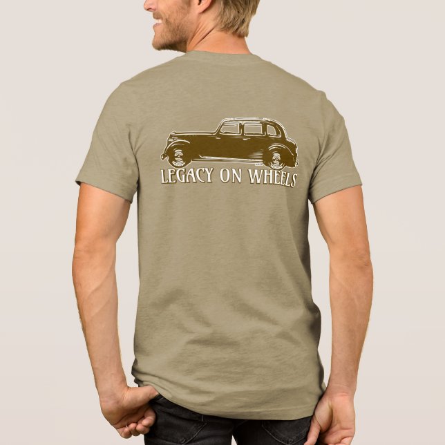 Vintage Classic Car T-Shirt (Verso)