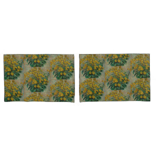 Vintage Claude Monet Jerusalem Artichokes Duvet