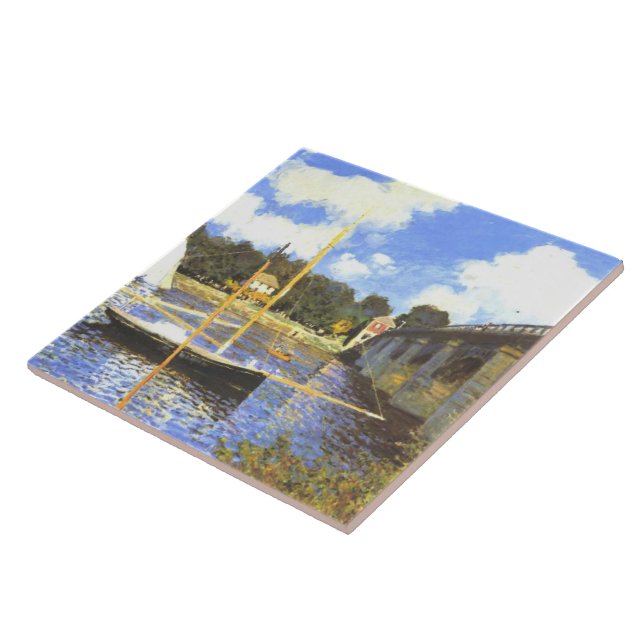 Vintage Claude Monet Ponte Argenteuil (Lateral)