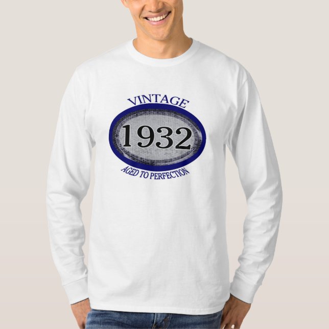 Vintage com perfeição camisa de 1932 (Frente)