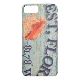 Vintage Conch Shell Key West capas de iphone