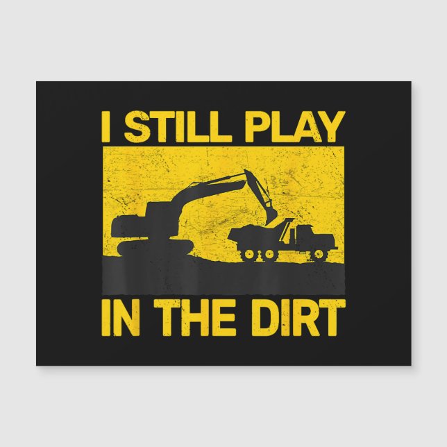 Vintage construtor: trabalho pesado engraçado (Frente)