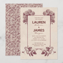 Vintage - Convites Florais I