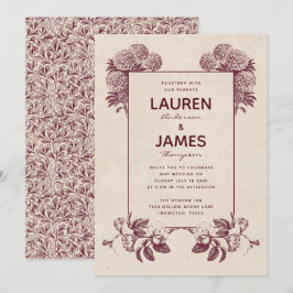 Vintage - Convites Florais I